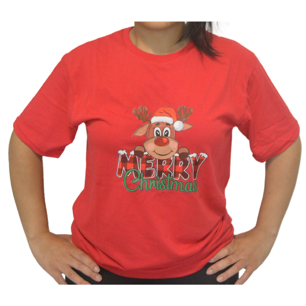 Merry Christmas Unisex T-Shirt - Cotton