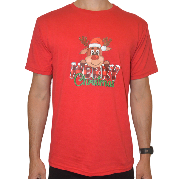 Merry Christmas Unisex T-Shirt - Cotton