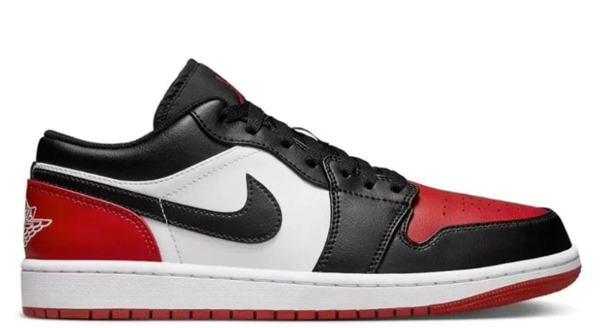 Jordan 1 Low Bred Toe 2.0
